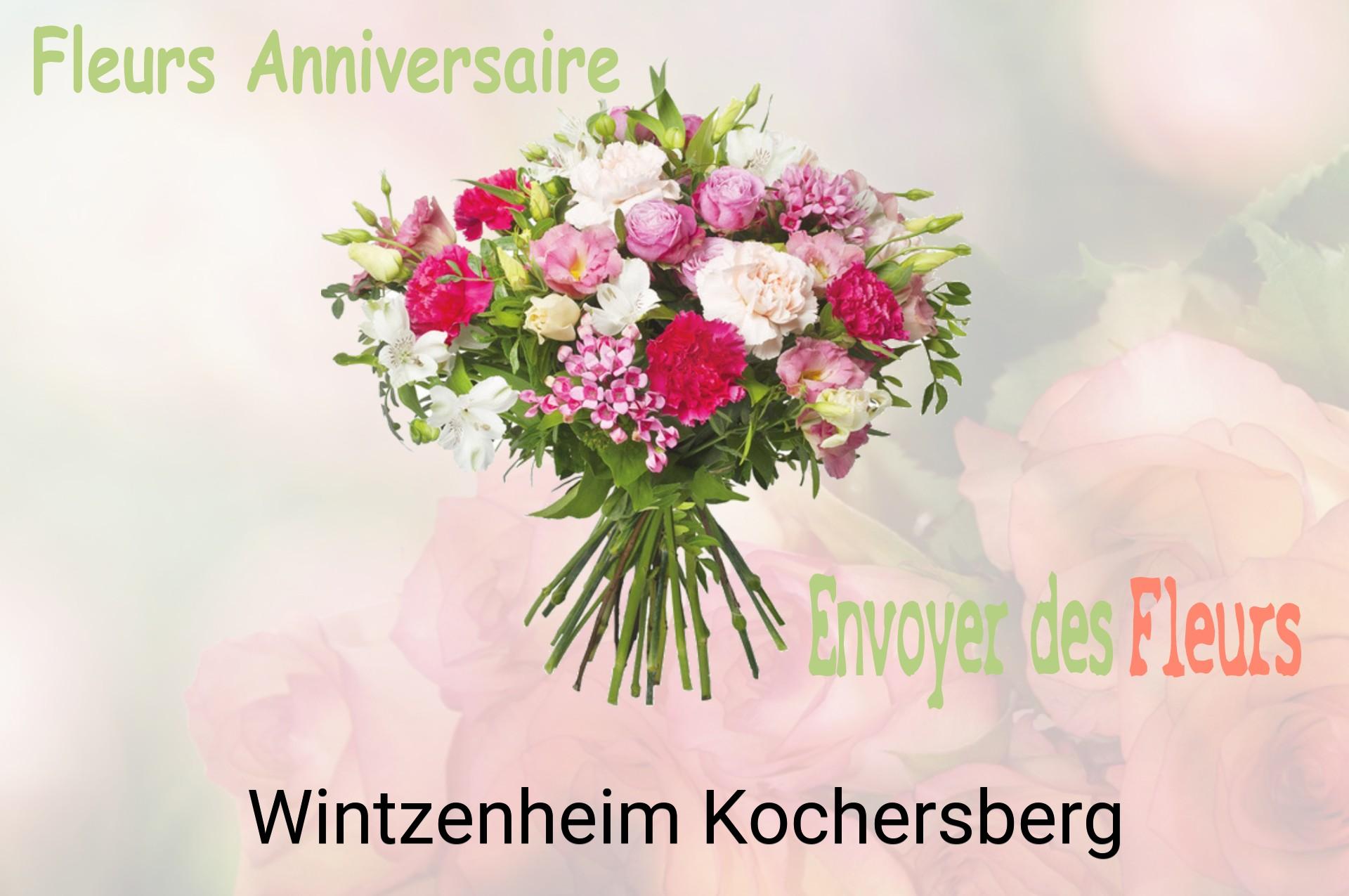 Bouquet de fleurs d’anniversaire livré à Wintzenheim-Kochersberg